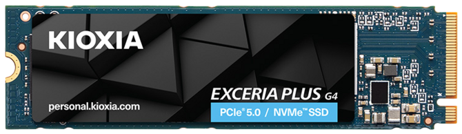 Kioxia Exceria Plus G4 - zapowiedziano nową serię dysków SSD korzystających ze standardu PCIe 5.0 [2]